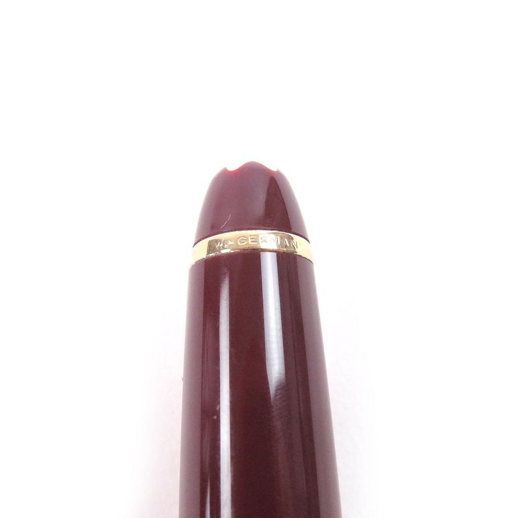 Very Good MONTBLANC fountain pen Meisterstück Classic Bordeaux 14K mens Used