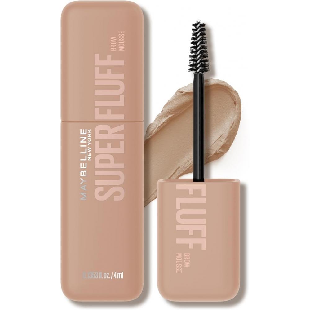 Maybelline  Maybelline  Sp Fluff Brow Mousse eyeBrow Mascara 03 Nude Beige 4ml 3 Nude Beige
