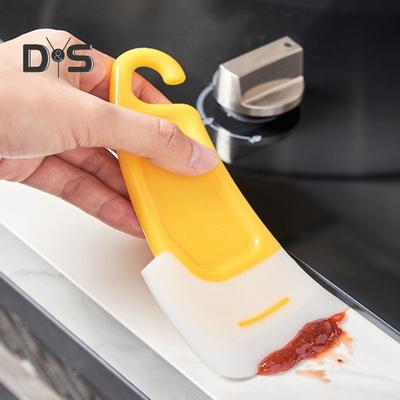 3/5Pcs Flexibility Pan Cleaning Spatulas Multipurpose Useful Comfortable Handle Stain Spatulas Scrapers