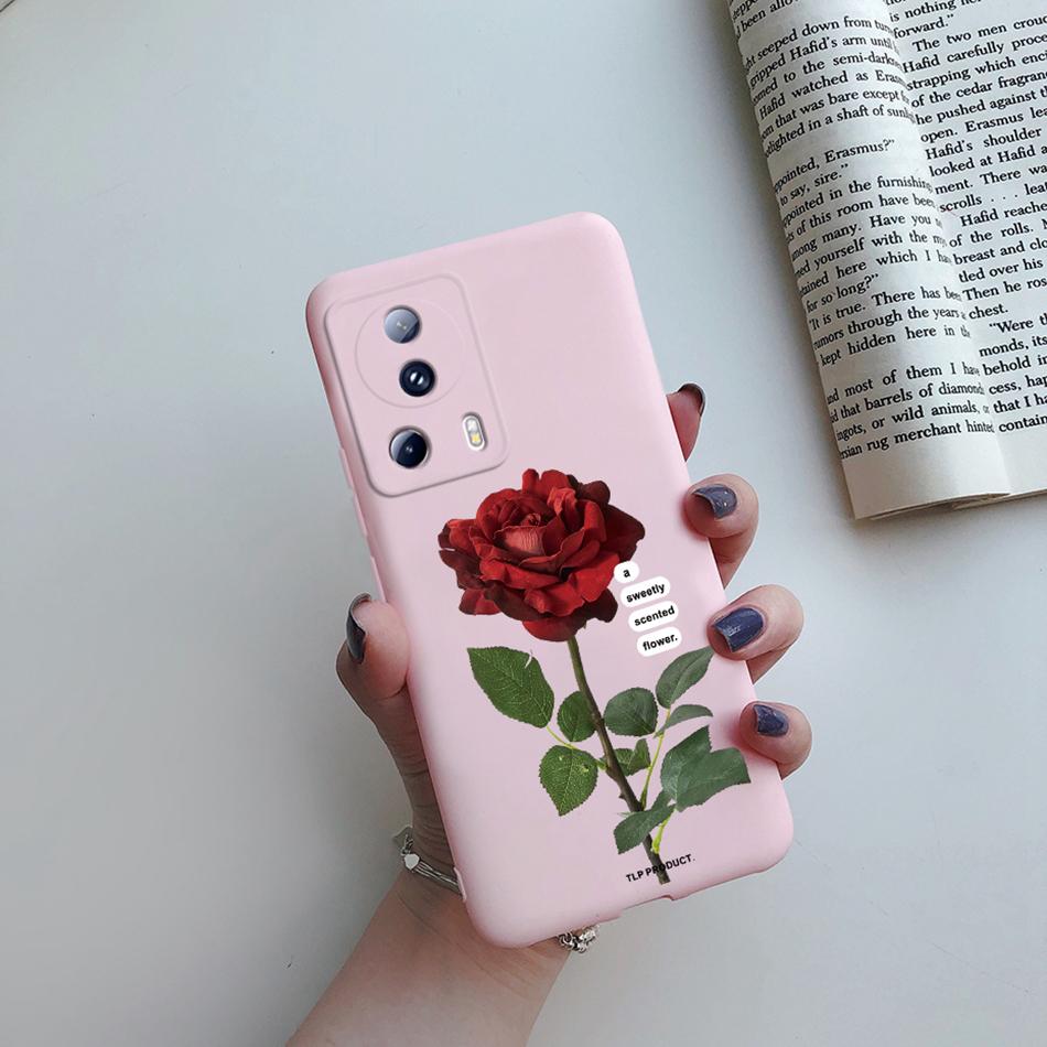 For Xiaomi 13 Lite 5G Case 2023 Luxury Black Dragon Painted Silicone Phone Cover for Xiaomi Mi 13 Lite 6.55'' Coque Capas 13Lite