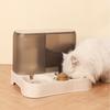 Cat Water Bowl Moderate Capacity Removable Double Pets Water Food Bowl for Pets