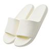 New Simple Spring and Summer Home Non-slip Stepping On Shit Slippers Outer Wear Flat Bottom One Word Bathroom Slippers Couple