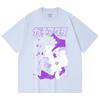 230 g/m² 100% Baumwolle Gachiakuta V4 Jabber Print Unisex Schweres Baumwoll-T-Shirt
