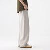 New Summer Lyocell Linen Pants Men's Thin Wide-leg Scimitar Pants Casual Trousers Men's