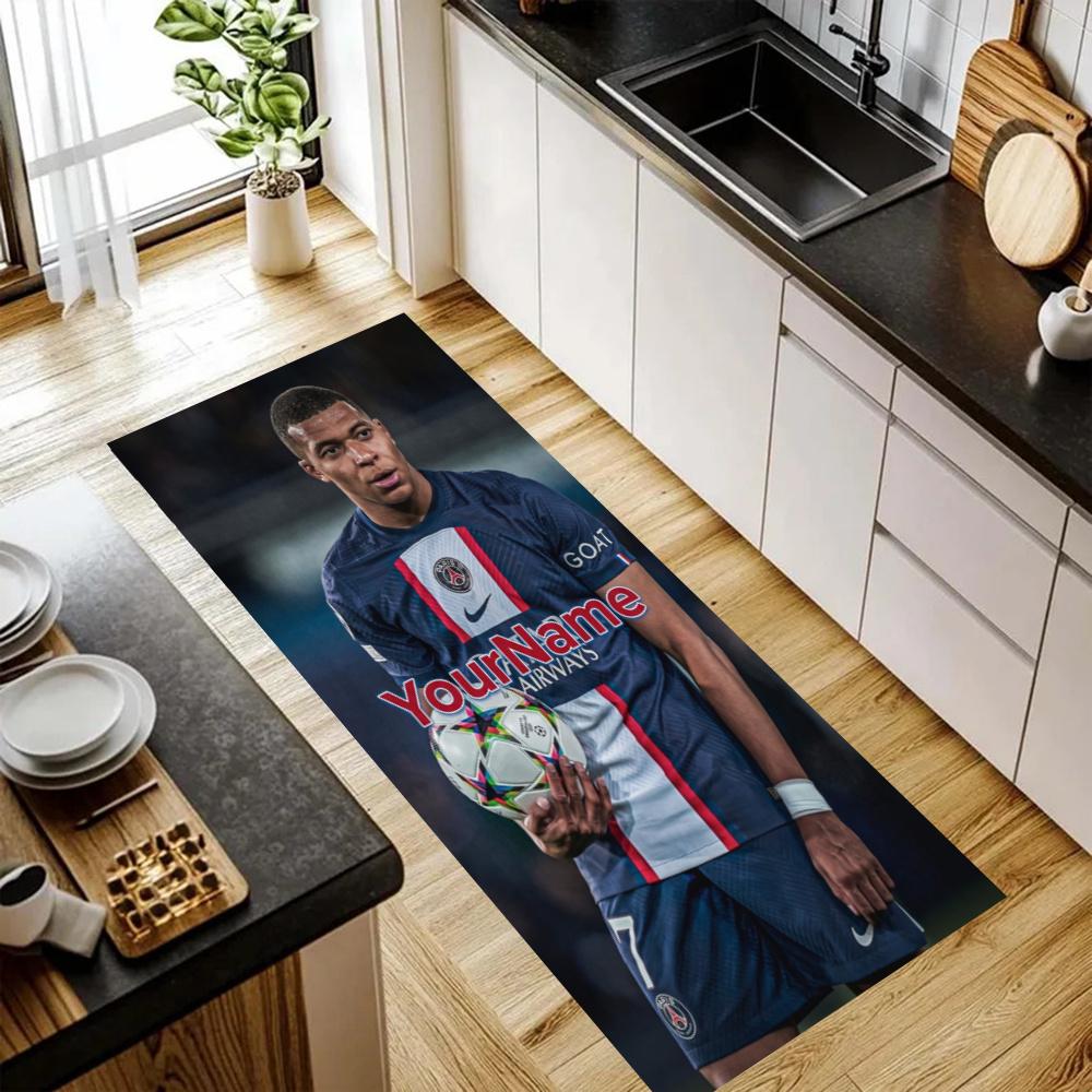 Mbappe Customize Your Name Kitchen Rug Runner Rug Laundry Mat Hallway Entryway The Best Gift Choice