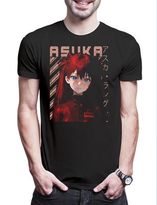 A Anime Girl Men's T-Shirt Mens Womens Tees Top Genesis Nerve Neon Gendo Evangelion Asuka Shinji