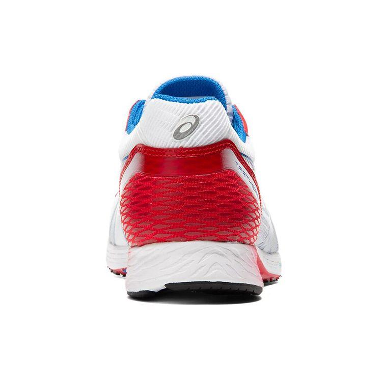 Asics Tartheredge 2 Comfortable Versatile Fabric Synthetic Leather Low-Top Casual Running Shoes Men sneaker White Blue 1011B117-100