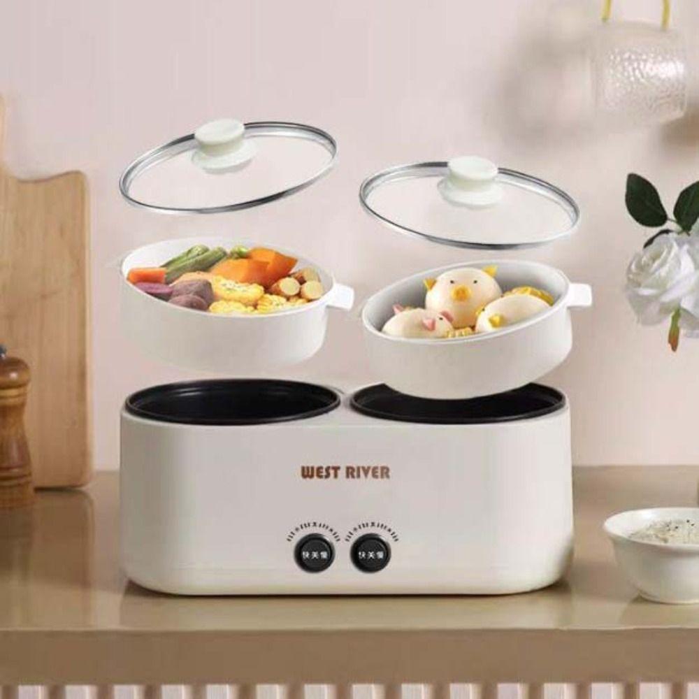 Multi-Functional Double-bile Rice Cooker Automatic Insulation Non-stick Hot Pot Home Kitchen