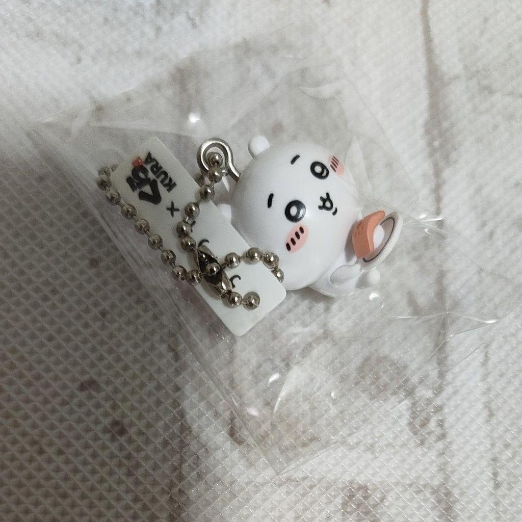 Used Chiikawa Kurazushi Figure Keychain First Edition Bikkurapon