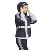 Adidas KTX57 Team Woven Jersey Top in Legend Dawn Size M Women's Ink/Silver (JG3387),