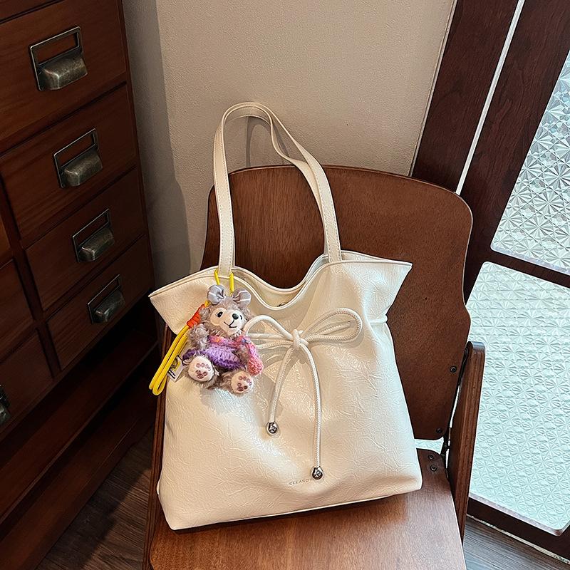 

Модная однотонная повседневная сумка большой вместимости, женская новая сумка на плечо/подмышку no pendant