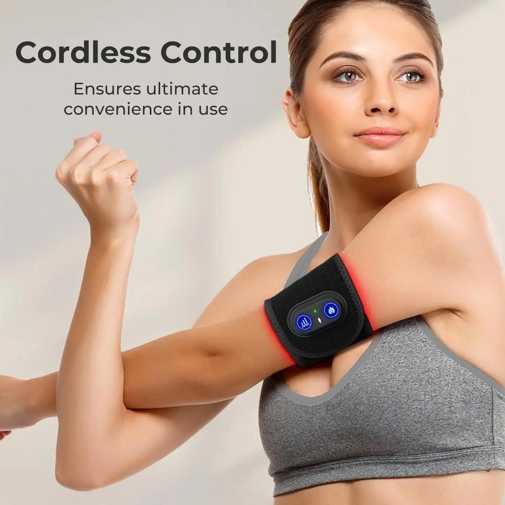 Wearable Sports Wrist Wraps Cordless Control Red Light Therapy Wrist Support Brace Portable Hand Massager