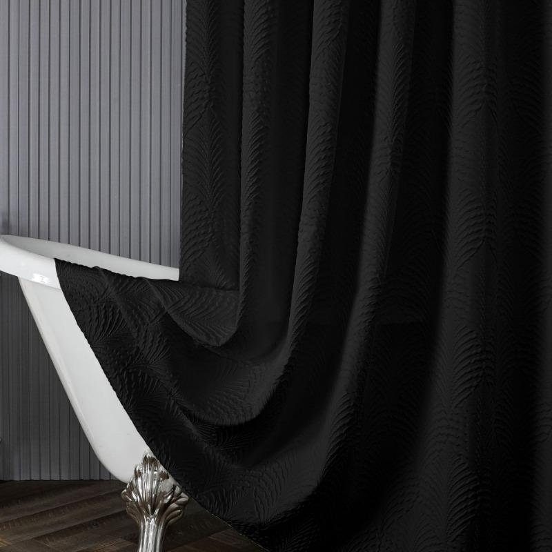 Wodoodporny do łazienki Bez wiercenia Partycja Zestaw zasłon prysznicowych Zasłony prysznicowe Odporny na pleśń Zasłona prysznicowa z 12 haczykami