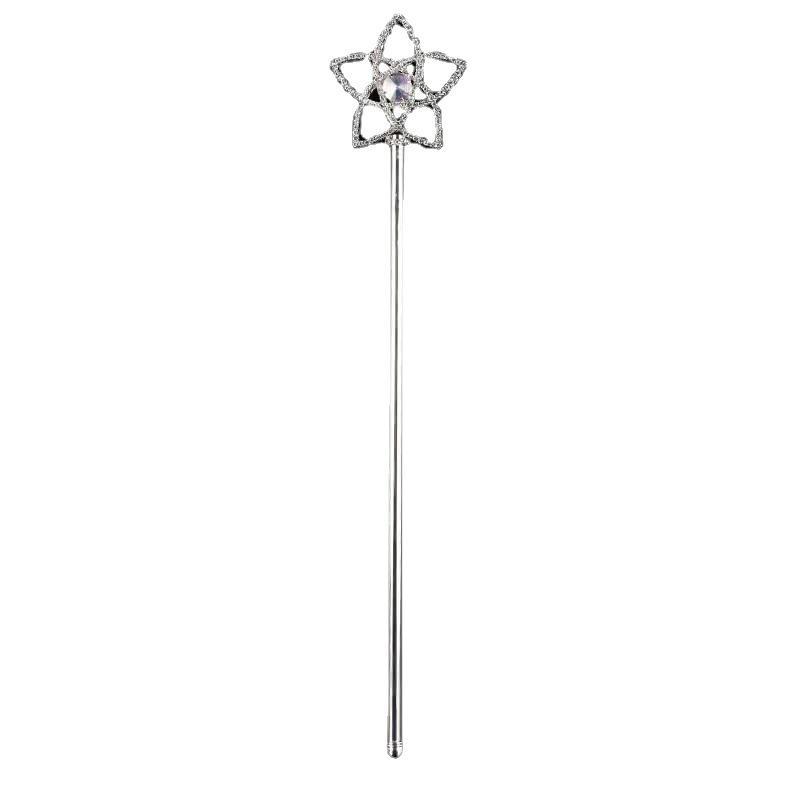 Princess Rhinestone Star Scepter Crown Fairy Wand