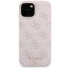 Set Guess Gubpm5P15S4Gemgp Iphone15 6.1 Hardcase + Powerbank 5000Mah Magsafe Różowy/Pink 4G Metal Logo
