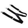 Mens Suspenders Strong Fixability   Beautiful Practical Fashionable Metal Clip Wide Suspenders for Formal Party