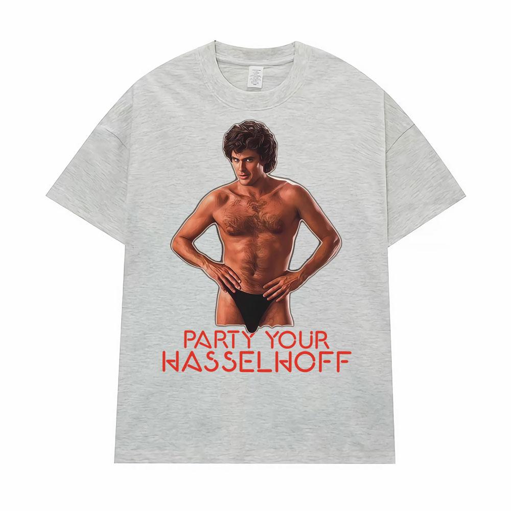 

2026 Summer New Trendy Party Wear - Your David Hasselhoff Emoticon High-Quality Comfortable Casual Printed Men s T-Shirt 4XL