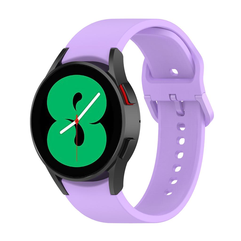 Suitable for Samsung Galaxy Watch4//5/6/7 Silicone Strap Sports Waterproof Strap 20mm