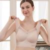 Nahtloser Rücken Übergröße Verbreiterte Seitenwand Brustkontrolle Unterwäsche für Frauen Stoßfest Push-up Push-up Ohne Bügel Sport-BH