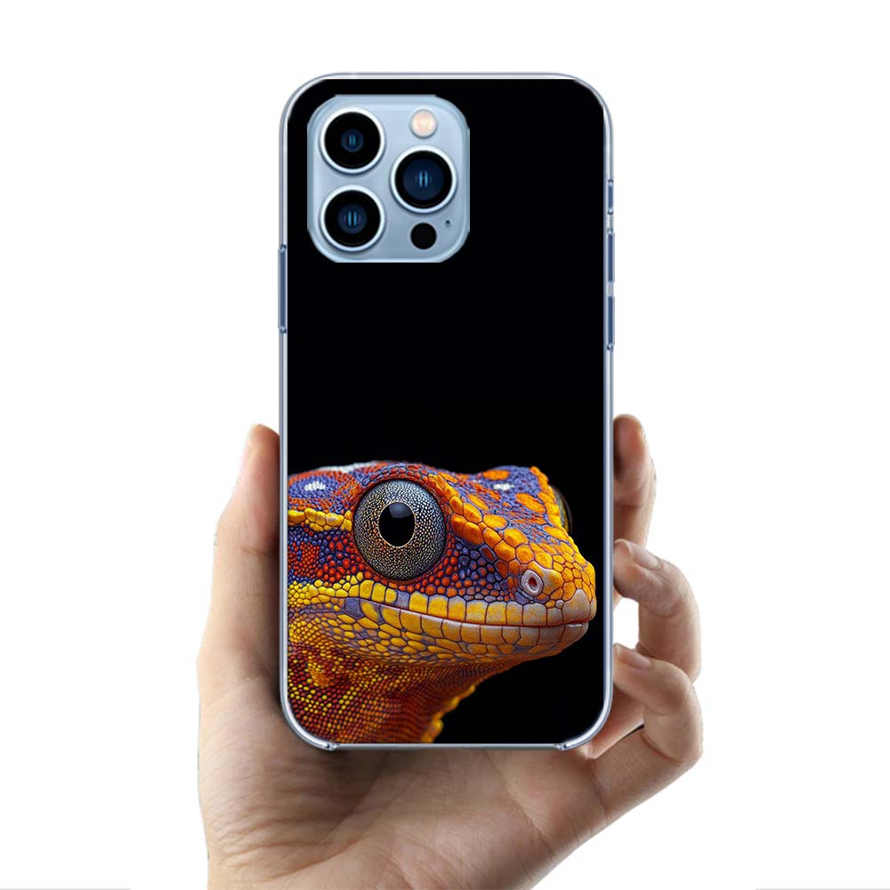 Lizards and Geckos Have Big Eyes Cases Phone Case For Iphone 17E 16E 17 Air 16 Pro Max 15 Pro 14 Plus 11 13 12 Mini Cover Cases