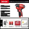 Powerful Wireless Brushless Impact Driver Hand Drill 