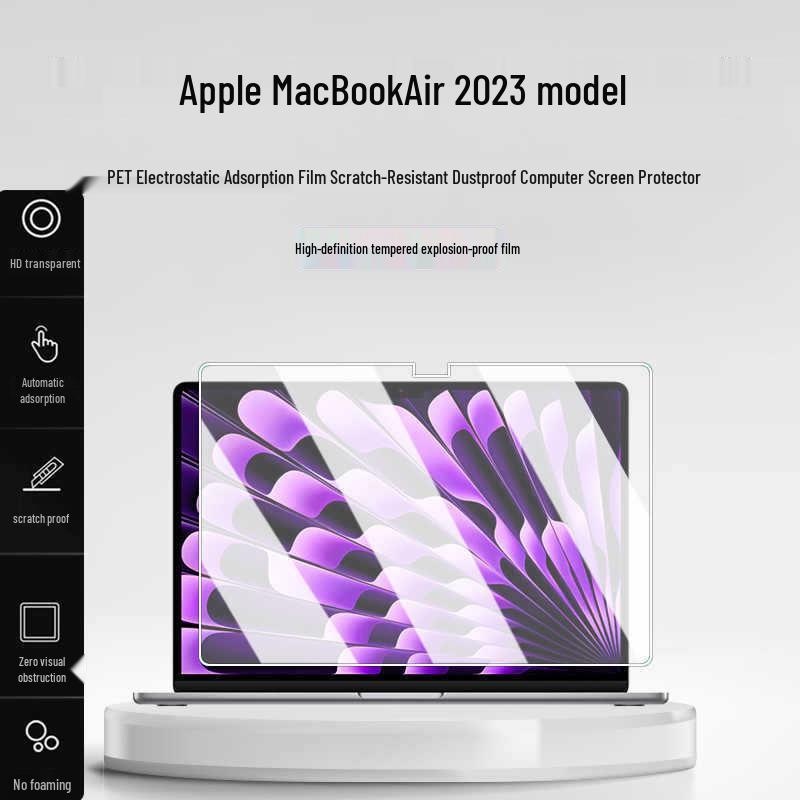 Protective Film for 2024 MacBook Air 15-inch and 13-inch Models