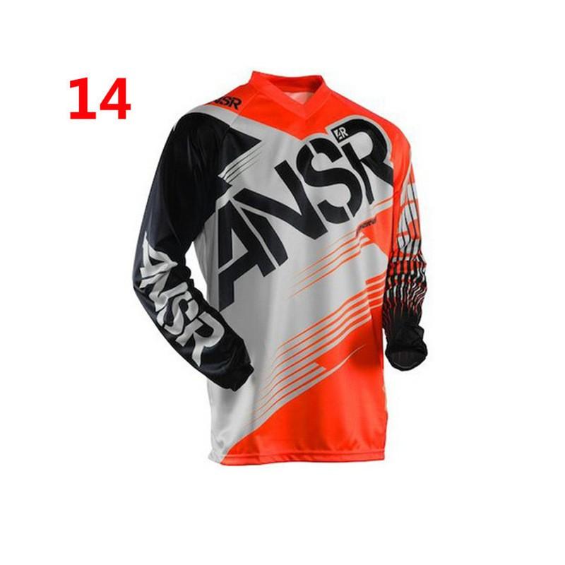 Quick-Dry Long Sleeve Cycling Jersey Mountain Biking Downhill Kids Roller Skating Shirt Unisex Sport Top