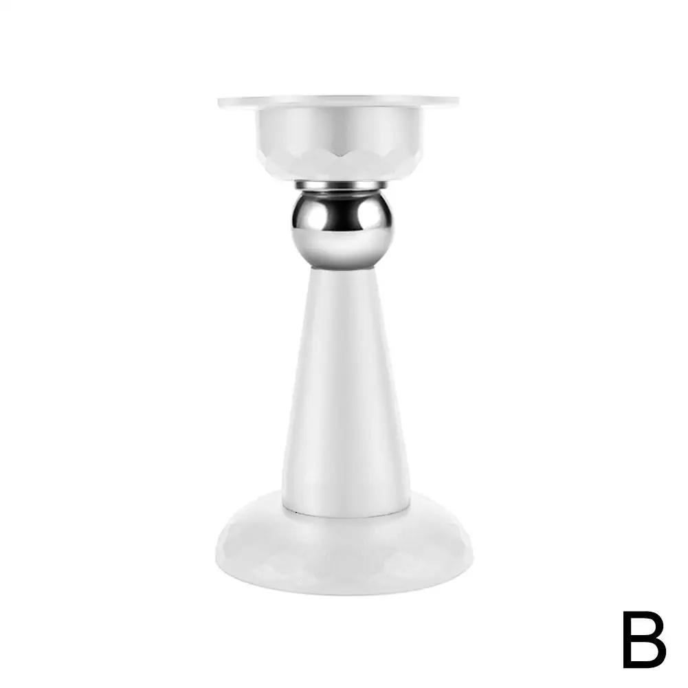 Opritor de ușă pentru uz casnic fără găurire pentru aspirație ușă. Contact ușă absorbție magnetică silicon anti-coliziune J4P9