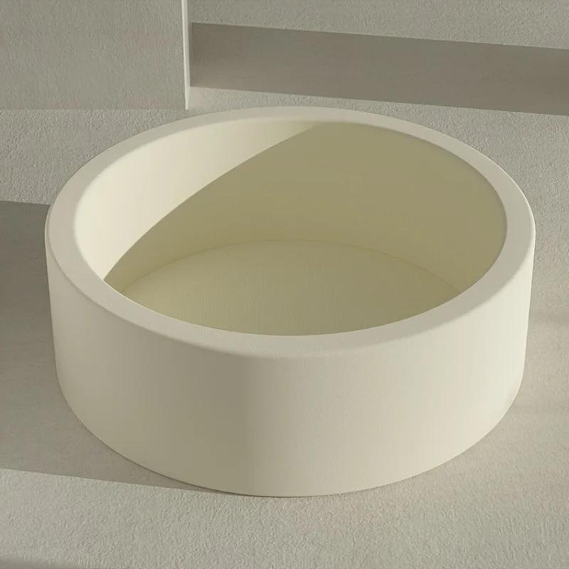 

1 шт. Детский сухой бассейн 89,99 см Большой Мягкий Губка Манеж для игр в помещении с Пузырьковой игровой оградой Складной Хранение Текстурированная ручка Безопасный Нетоксичный бежевый