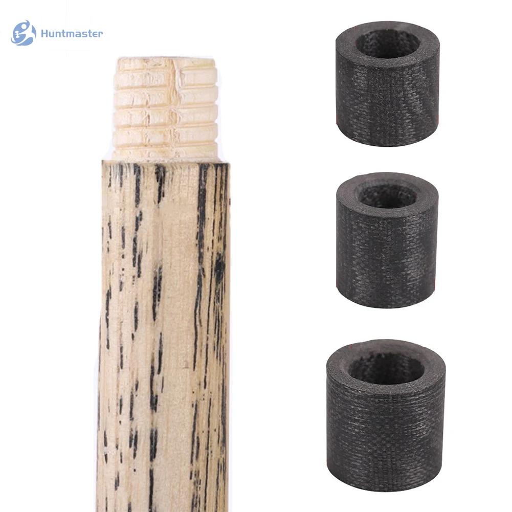 Huntmaster 1PC 12/13/14MM Pool Cue Explosion-proof Ferrule Billiard Cue Tip Replacement Repair Supplies