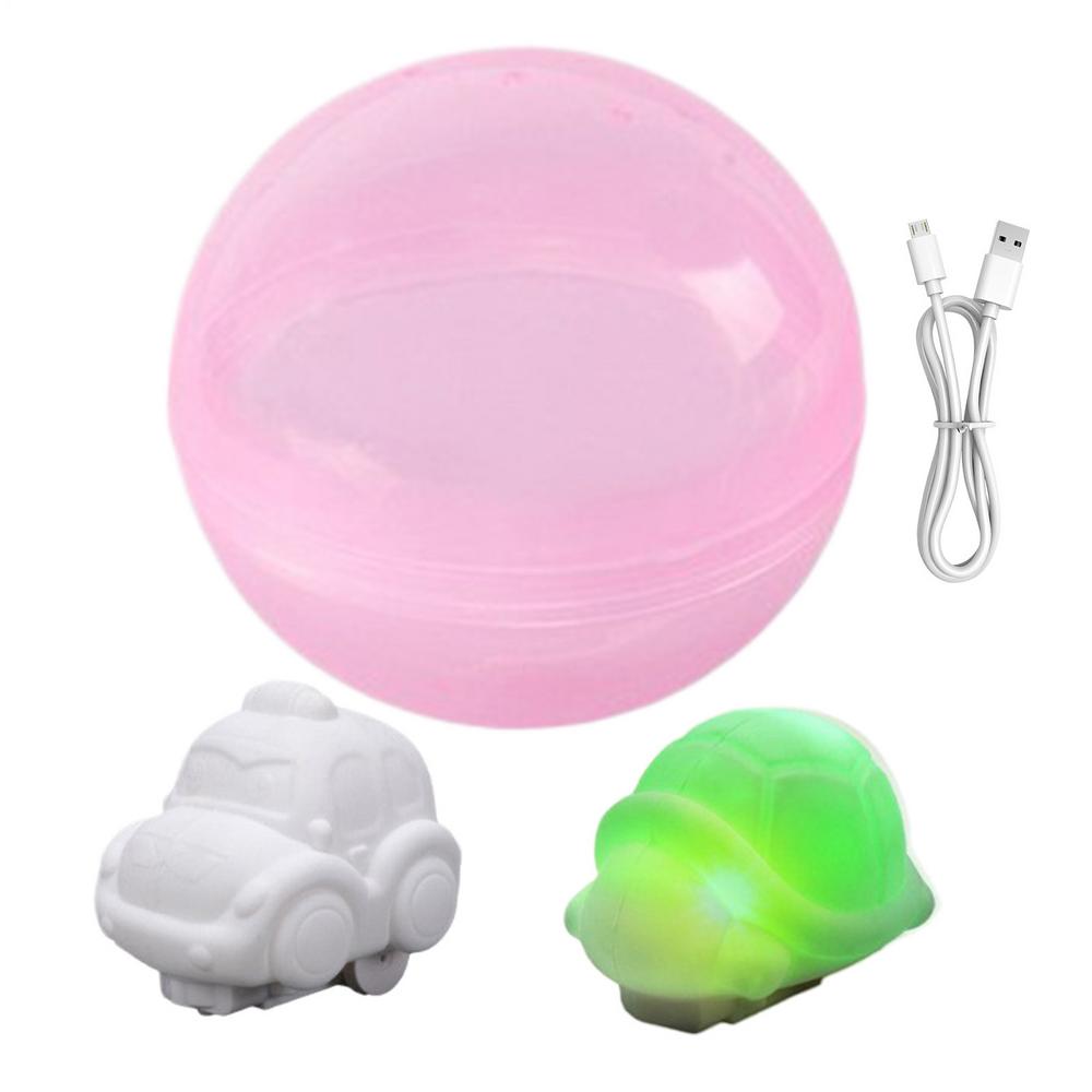 

Electric Rolling Pet Toy Ball Rechargeable Light Up Cat Balls With Music Fun Smart Game For Indoor Play Chasing Chew