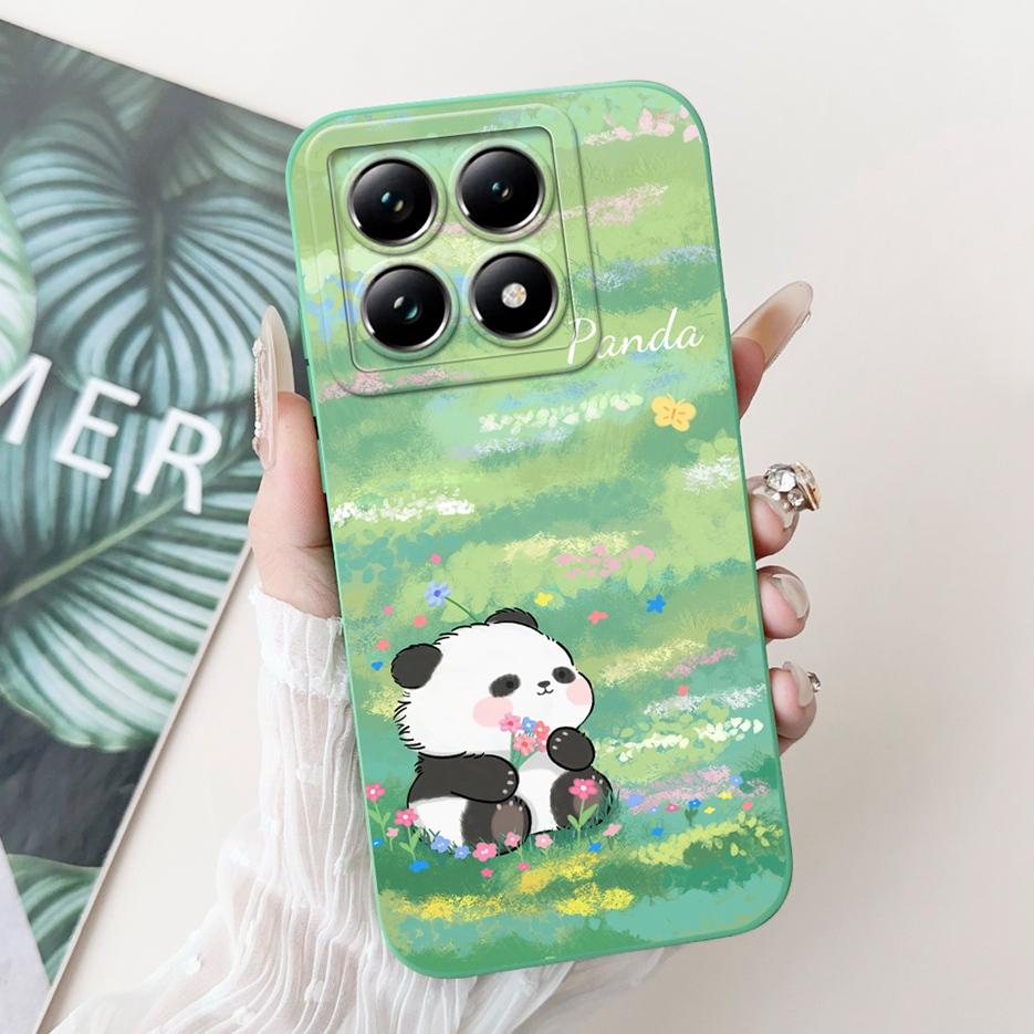 Für Xiaomi Mi 14T Pro Hülle Einzigartige Bonbon-Lackierte Abdeckung Stoßfeste Handyhülle Für Xiaomi 14T Pro Mi14T 5G Weiche Hüllen Hülle Stoßfänger