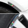 4Pcs Car Rims Wheels Curved Carbon Fiber Sticker Decal For Alfa Romeo Giulia Stelvio Giulietta 156 159 147 Mito Tonale GT