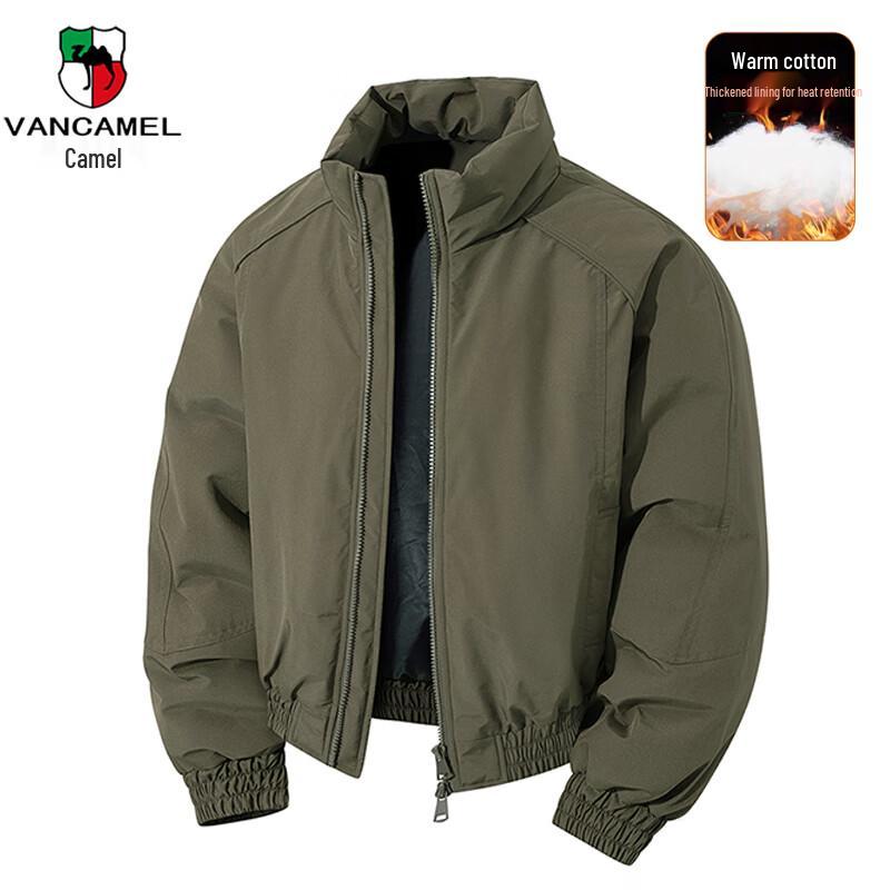VANCAMEL Men s Winter Stand Collar Puffer Jacket