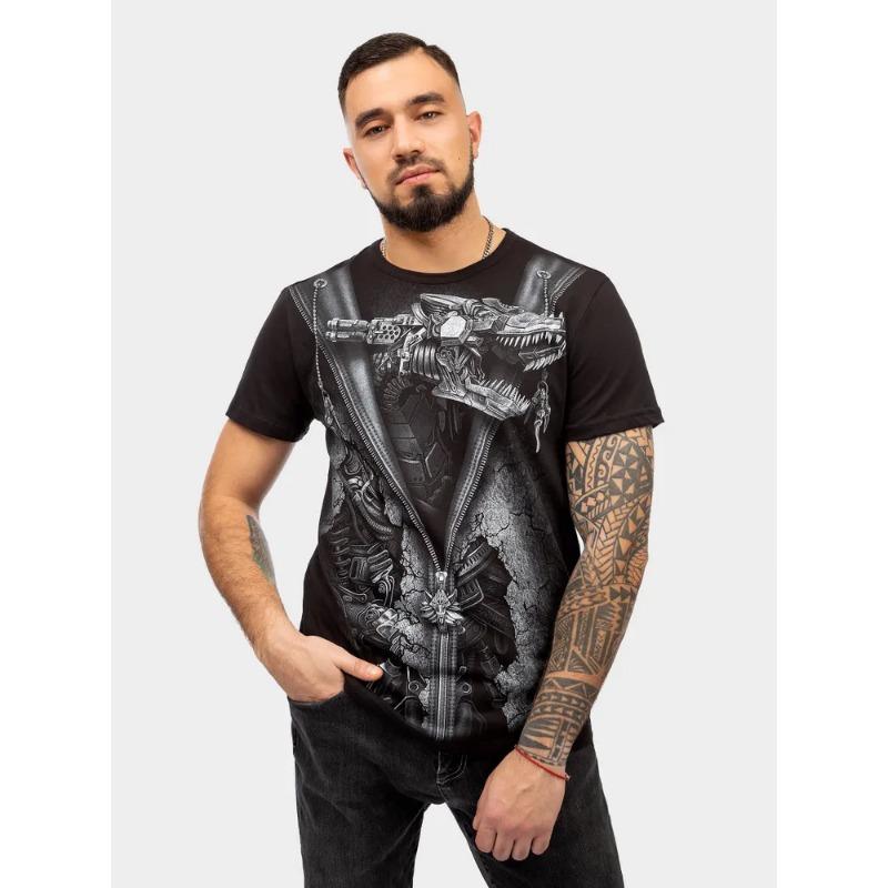 

Летний топ с круглым вырезом и принтом 3D животных, модные повседневные футболки с короткими рукавами для мужчин 6XL