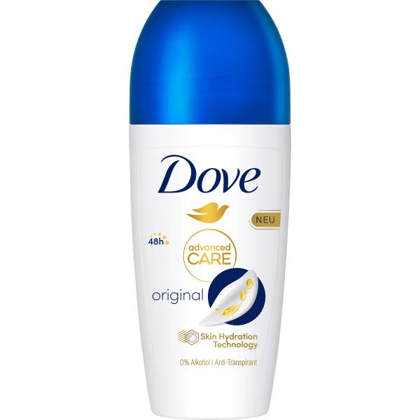 Dove Deodorant Roll-On Advanced Care Original 50ml