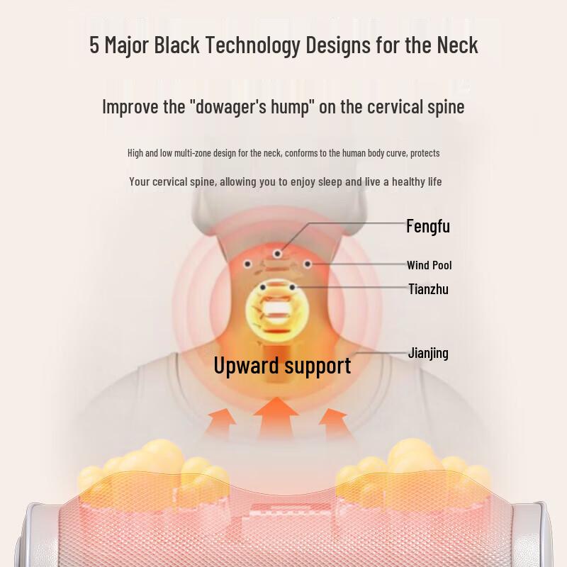 Chigo Neck and Shoulder Massage Pillow CN Plug (adapter Included)