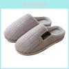 Men Women Indoor Cotton Slippers With Non Slip Sole For Home Use