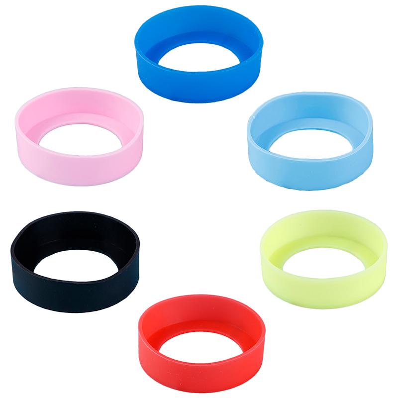 6.5Cm Outdoor Silicone Round Nonskid Water Bottle Mug Cup Sleeve Cover
