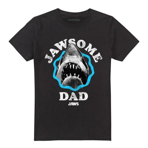 Jaws Unisex Adult Jawsome Dad Father's Day T-Shirt