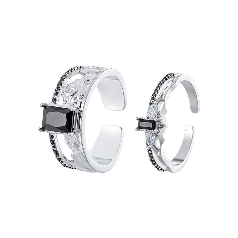 Irregular Adjustable Ring: Women's & Men's Matching Rings for Parties or Gifts