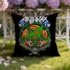 A-Anthrax Band Cushion Cover Home & Car Dual-Scene Pillow Cover: Reversible for Premium Comfort