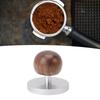 Coffee Tamper Wooden Handle Professional Uniform Pressing Small Coffee Tamping Tool for Home Cafe