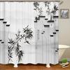 3d Shower Curtain Japanese style landscape Waterproof Bathroom Curtain With Hooks Home Decoration Washable Polyester Bath Screen