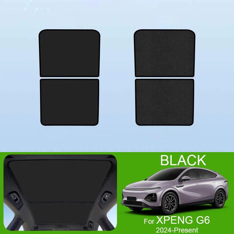 Car Sunroof Sunshade Cover For XPENG G6 2024-Present Colorful Ice Nano Heat Insulation Skylight Anti-UV Auto Accessories