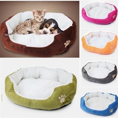 Nido per Cani in Velluto Super Morbido Tappetino per Animali Domestici Impermeabile e Caldo Cuccia Circolare Lavabile per Gatti e Cani Forniture per il Sonno degli Animali Domestici