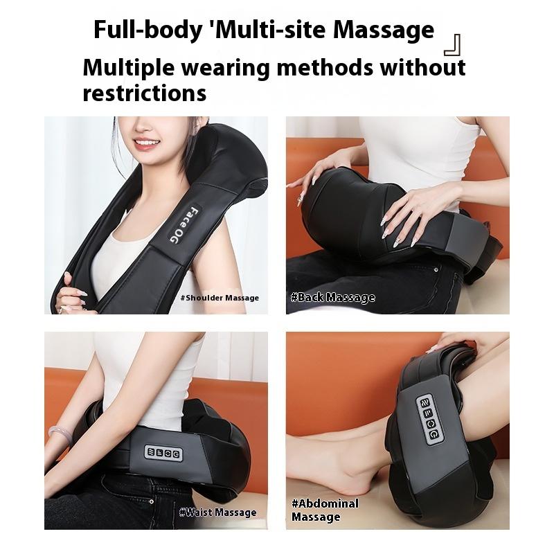 Neck Massager with Heat, 3D Neck Massager Shiatsu Massager for Back Shoulder, Gifts for Women Men, Back Massager