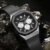 MEGIR Chronograph Fashion Sport Casual Watches for Men Silicone Waterproof Quartz Wristwatch Date Clock Reloj Hombre 2215
