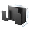 Space Saving Wall Shelf Metal Wall Support Organizers Stand with Protective Pad for Laptop and Tablet