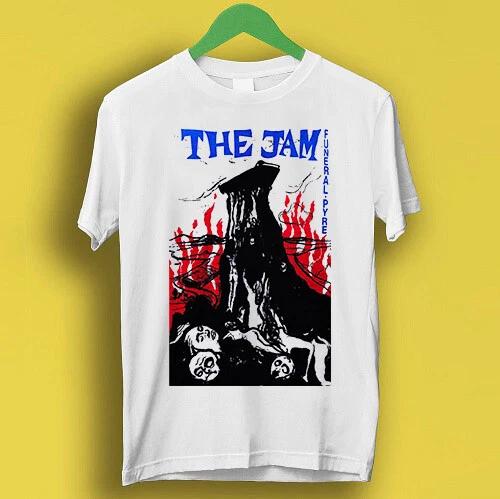 The Jam Funeral Pyre Vintage Band Retro Gift T Shirt P3214